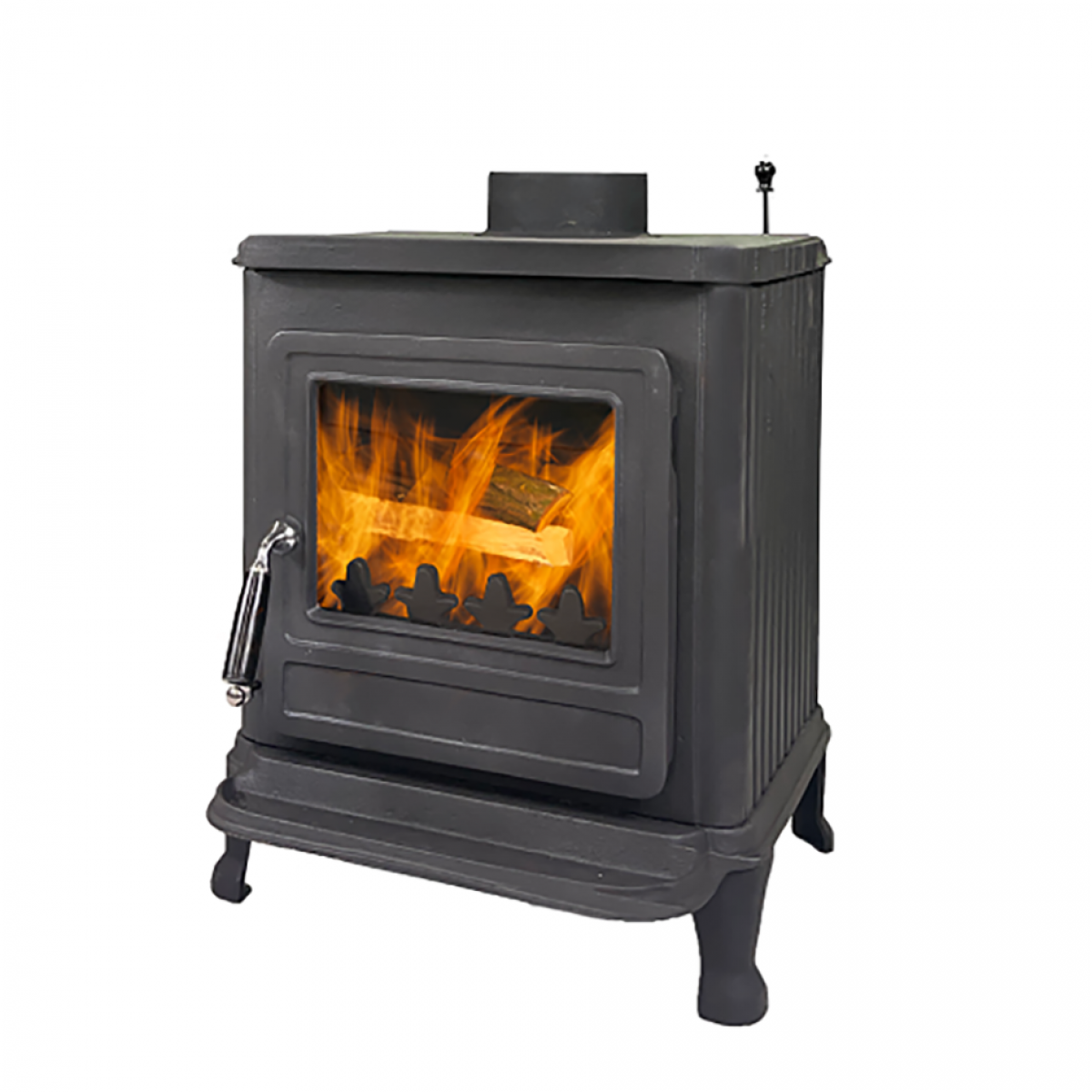 Evergreen Poplar 6kW Multifuel Free Standing Stove Outside Air